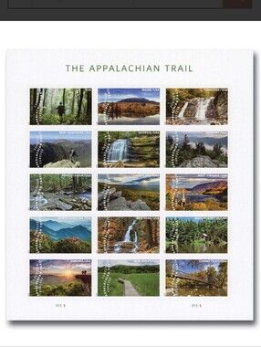 75 The Appalachian Trail USPS Forever Stamps Wedding Invitations Save The Date